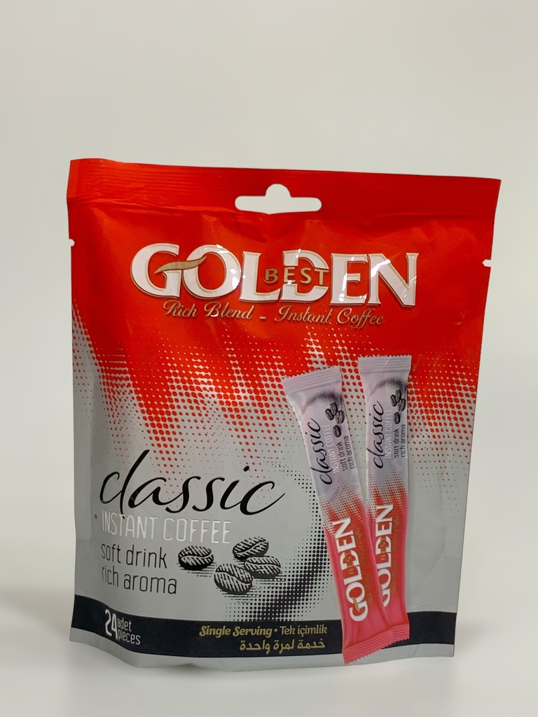 Best Golden Classic Instant Coffee 24 Pieces