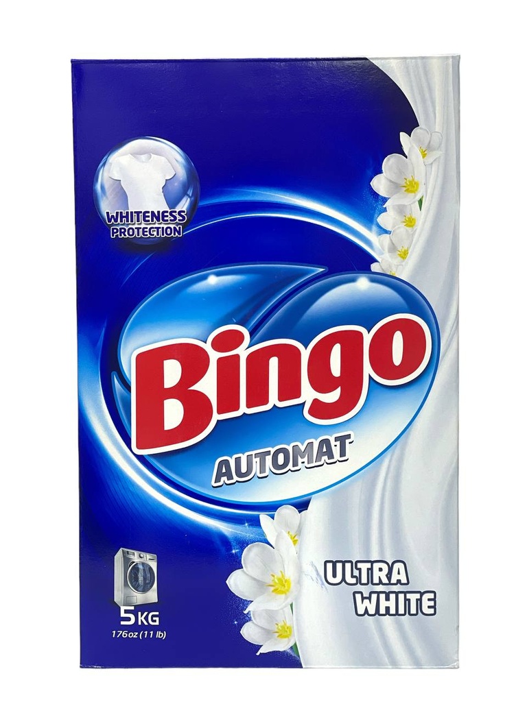 Bingo Washing Powder For White 5kg