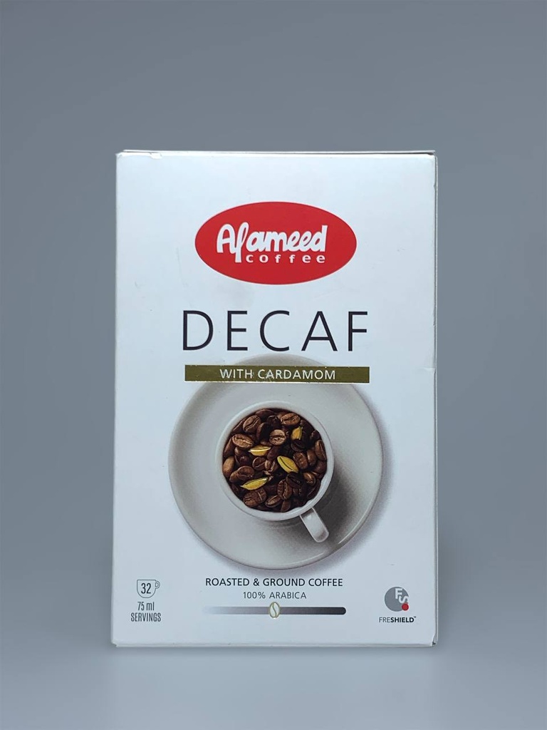 Al Ameed Coffee Decaf With Cardamom 225g