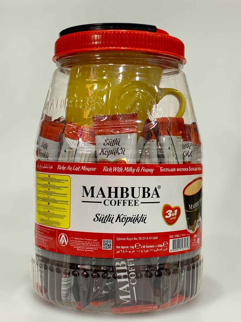 Mahbuba Coffee 3in1 36*18g