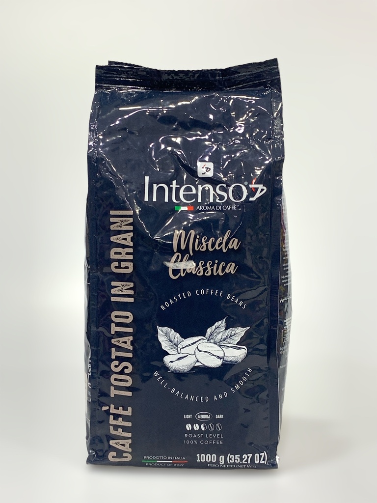 Intenso Coffee Caffee Tostato In Grani 1Kg