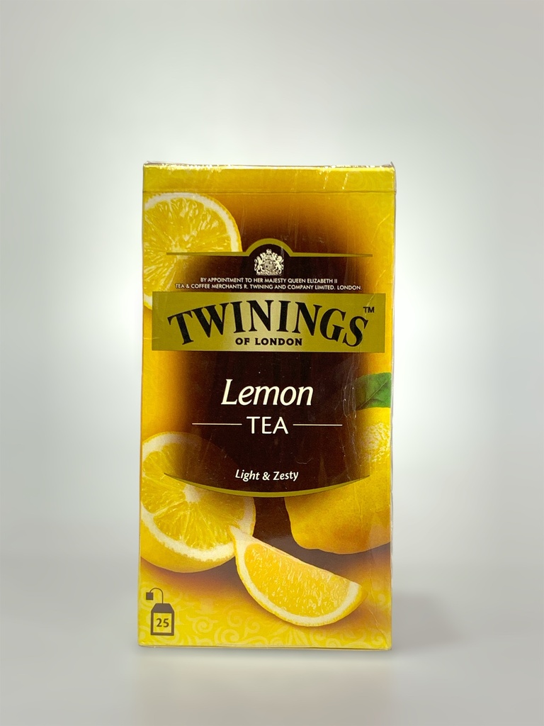 Twinings Of London Lemon Tea Light And Zesty 25 Tea Bags