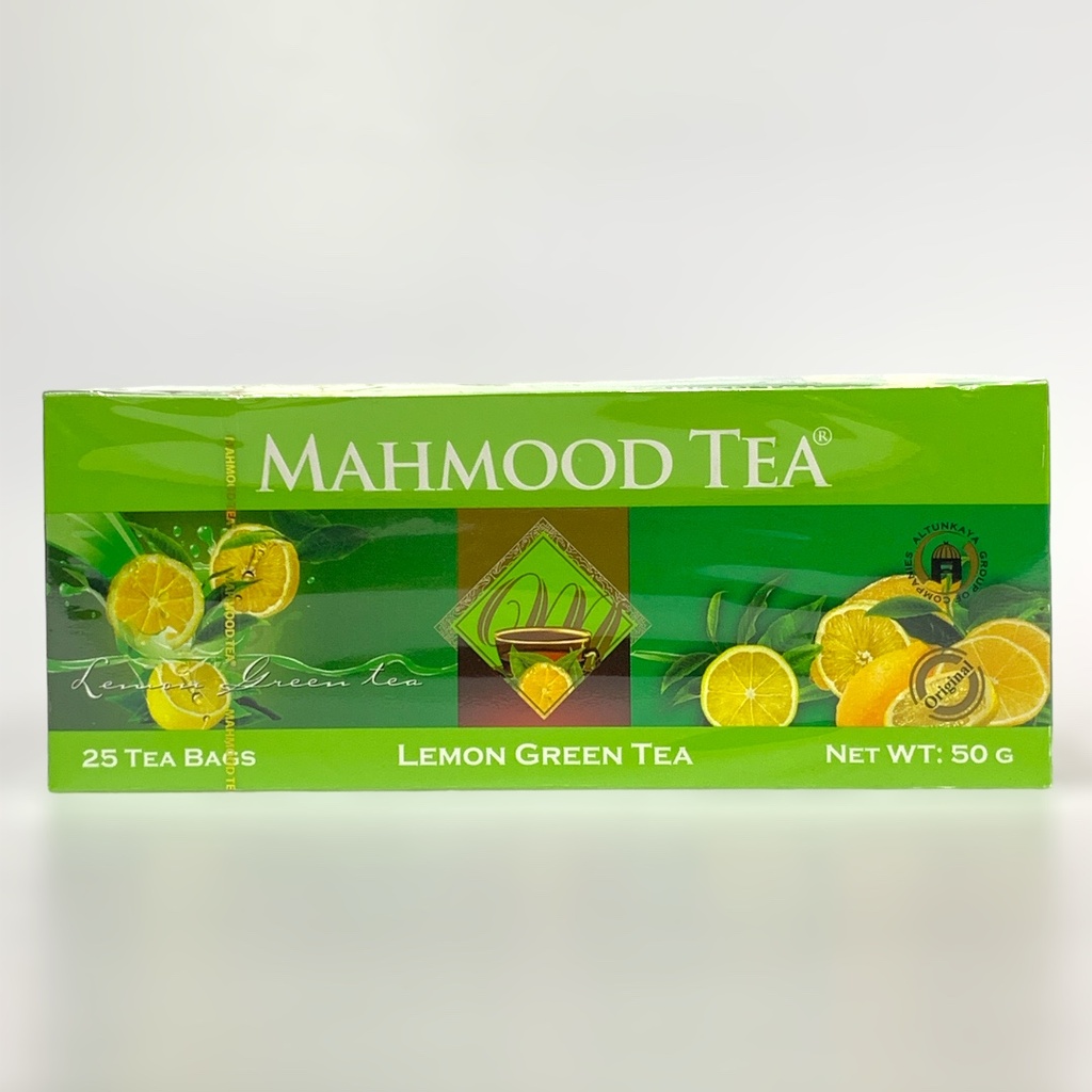 Mahmood Tea Lemon Green Tea 25 Tea Bags