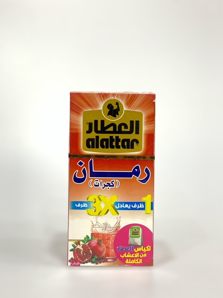 Alattar Tea Pomegranate Kajarat 24 Tea Bags