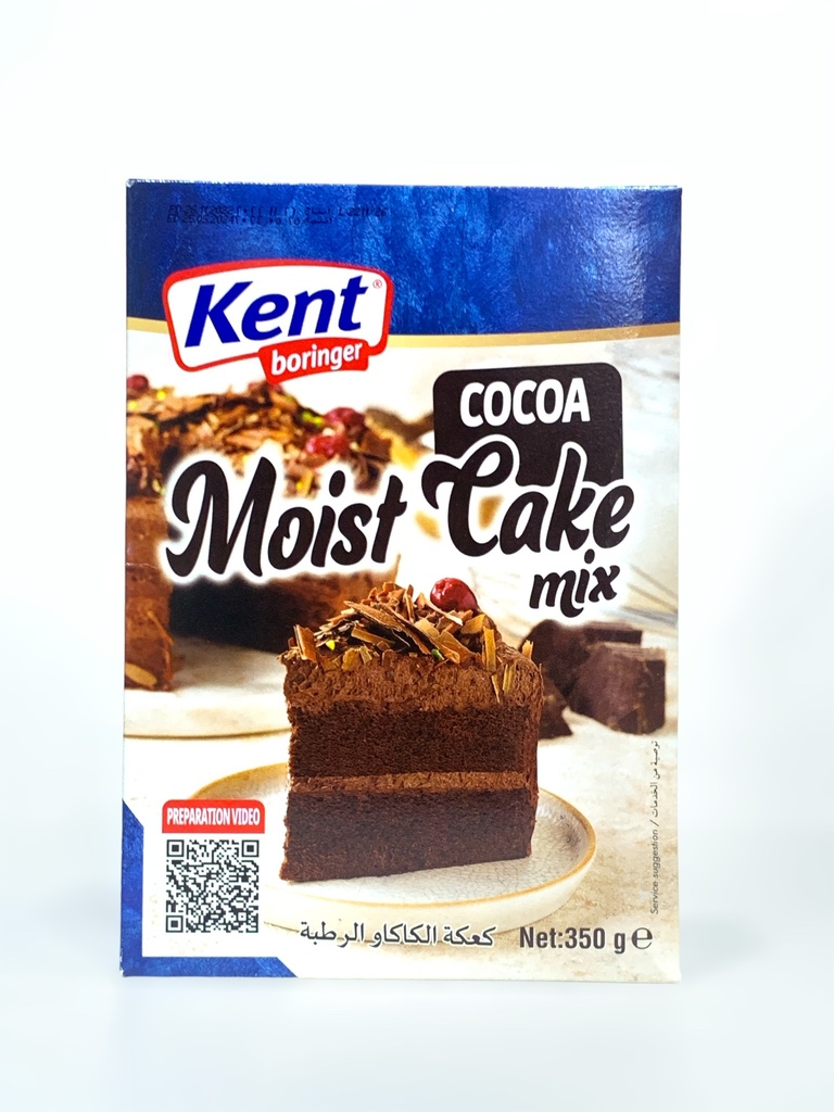 Kent Boringer Moist Cake Mix Cocoa 350g