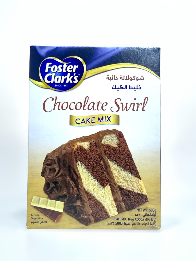 Foster Clarks Chocolate Swirl Cake Mix 500g