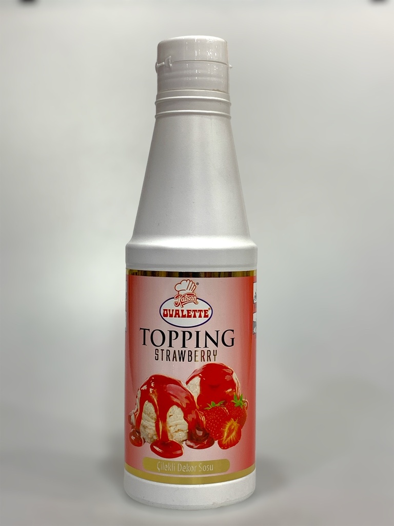 Katsan Ovalette Topping Strawberry 1Kg