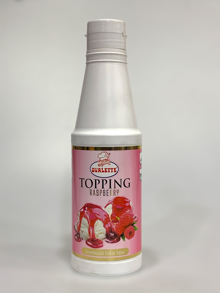 Katsan Ovalette Topping Raspberry 1Kg