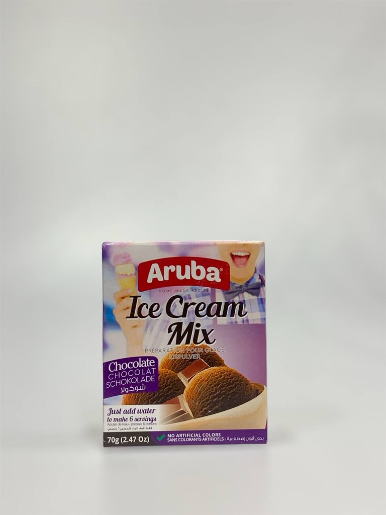 Aruba Ice Cream Mix Chocolate  70g