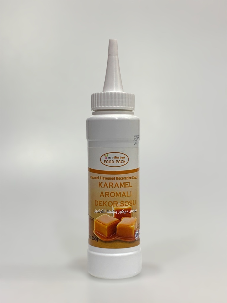 Food Pack Caramel Flavoured Decoration Sauce 350g