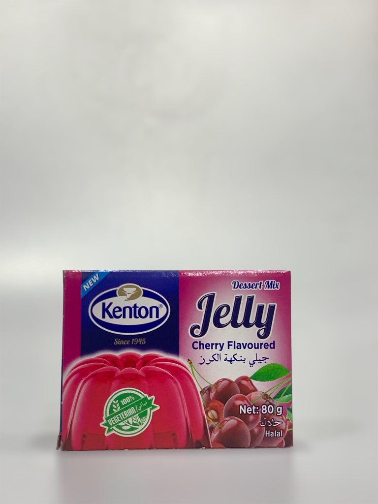 Kenton Jelly Cherry Flavoured 80g