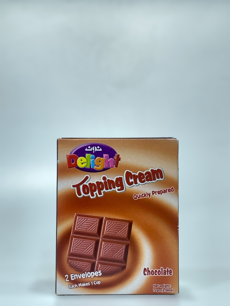 Delight Topping Cream Chocolate 72g