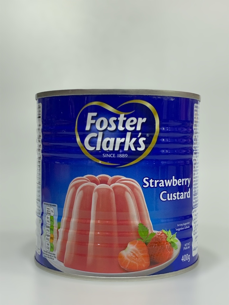 Foster Clarks Strawberry Custard 400g