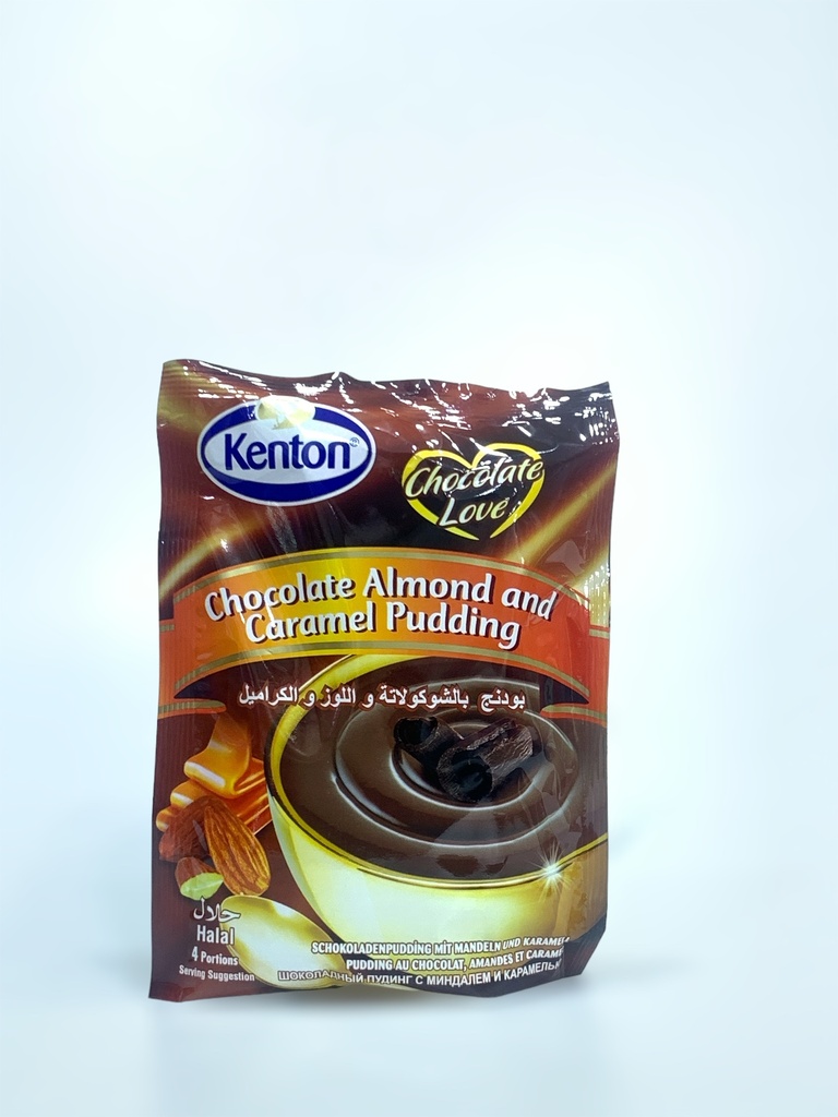 Kenton Pudding Chocolate Almond And Caramel 100g