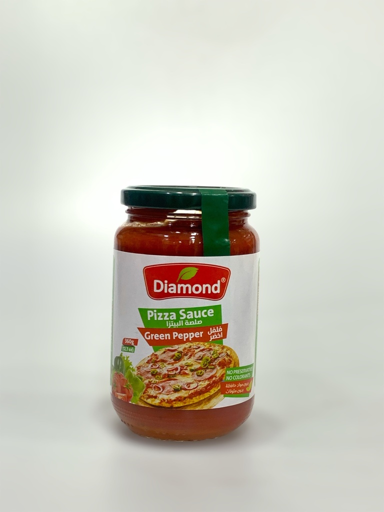 Diamond Pizza Sauce Green Pepper 360g