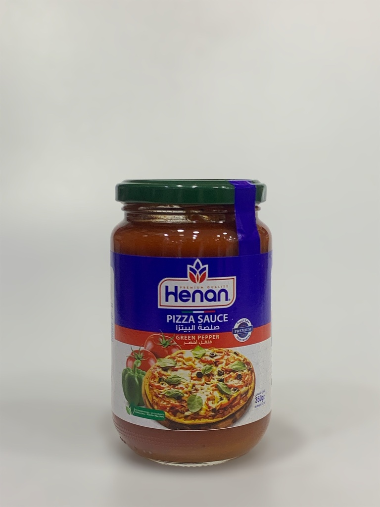 Henan Pizza Sauce Green Pepper 360g