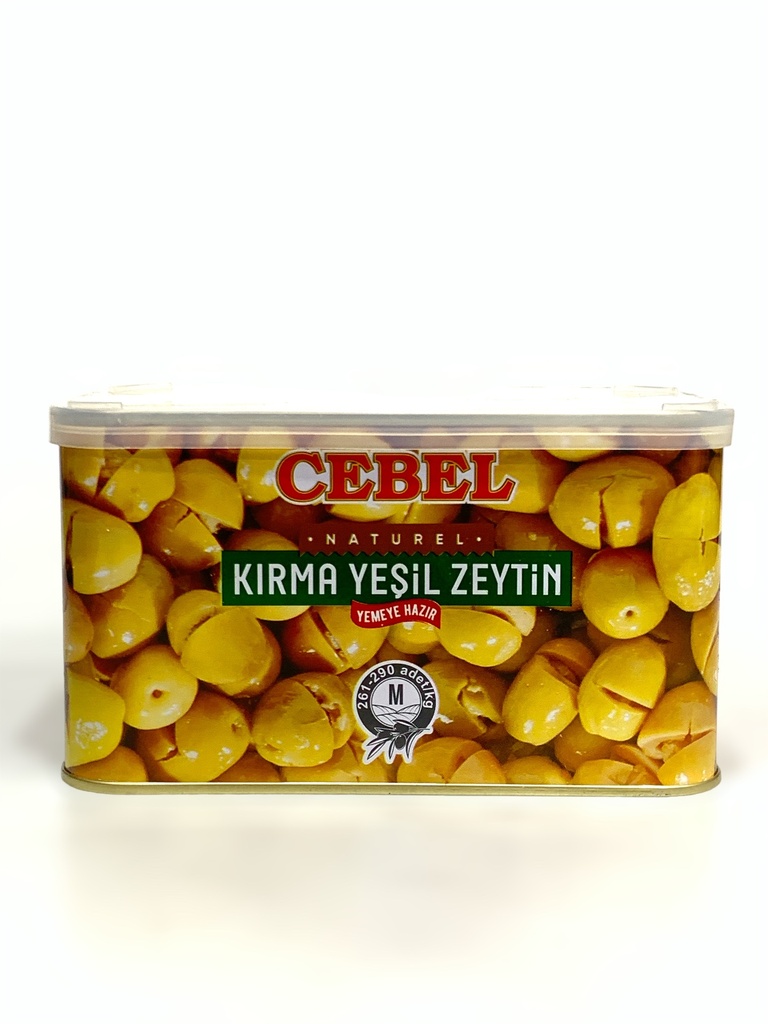 Cebel Cracked Green Olives 1Kg