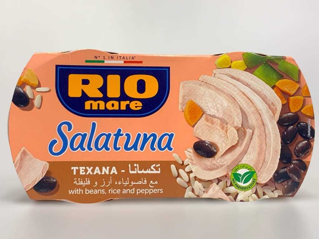 Rio Mare Salatuna texana With Beans Rice And Peppers 2*160g