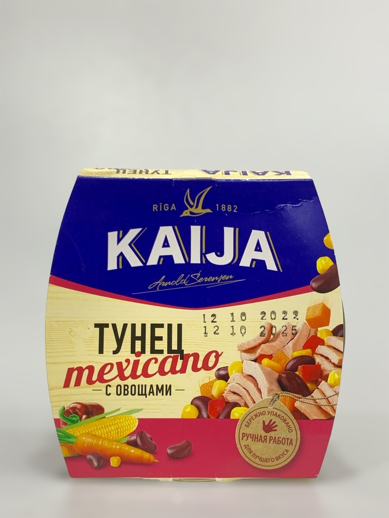 Kaija Tuna With Vegetables Mexicano 185g