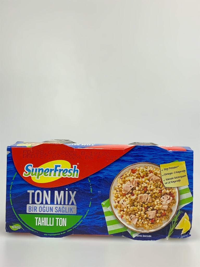 Super Fresh Ton Mix Tahilli Ton 2*150g