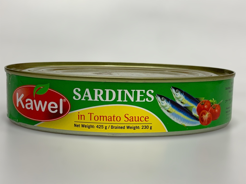 kawel Sardines In Tomato Sauce 425g