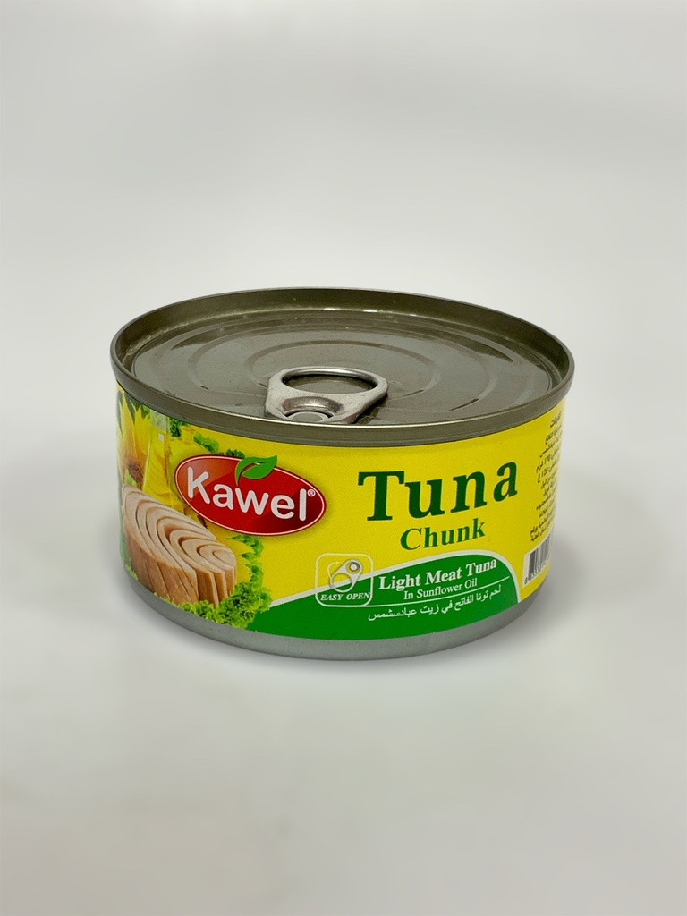 kawel Tuna Chunk Light Meat Tuna In Sunflower Oil 170g