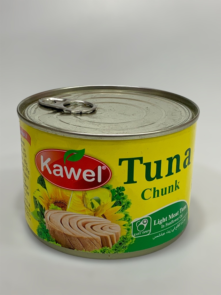 kawel Tuna Chunk Light Meat Tuna In Sunflower Oil 425g