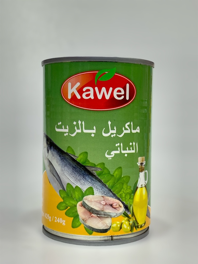 kawel Mackerel In Vegetable Oil 425g