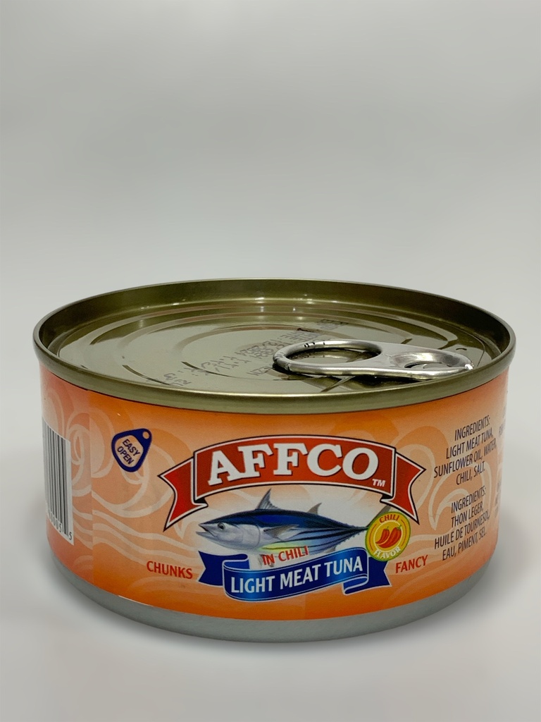 Affco Light Meat Tuna In Chili Chunks Fancy 170g