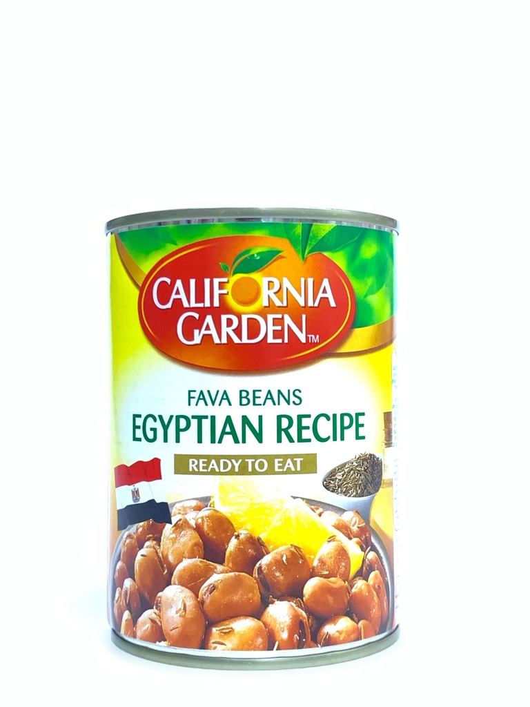 California Garden Fava Beans Egyptian Recipe 400g