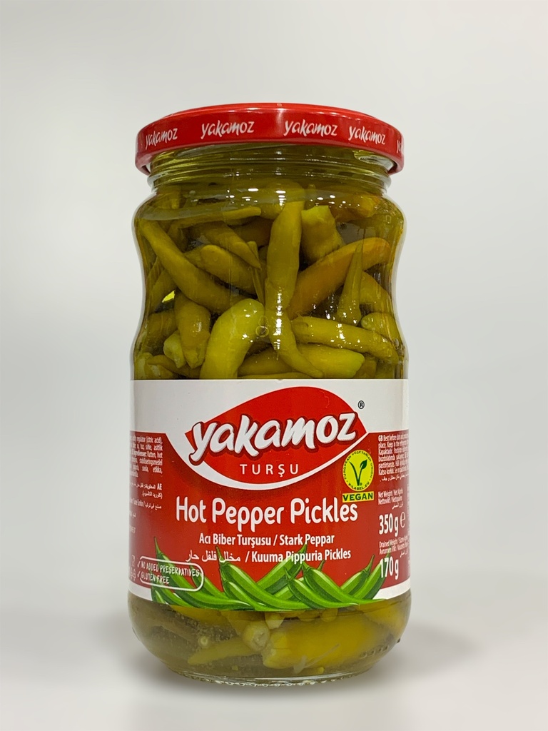 Yakamoz Hot Pepper Pickles 350g