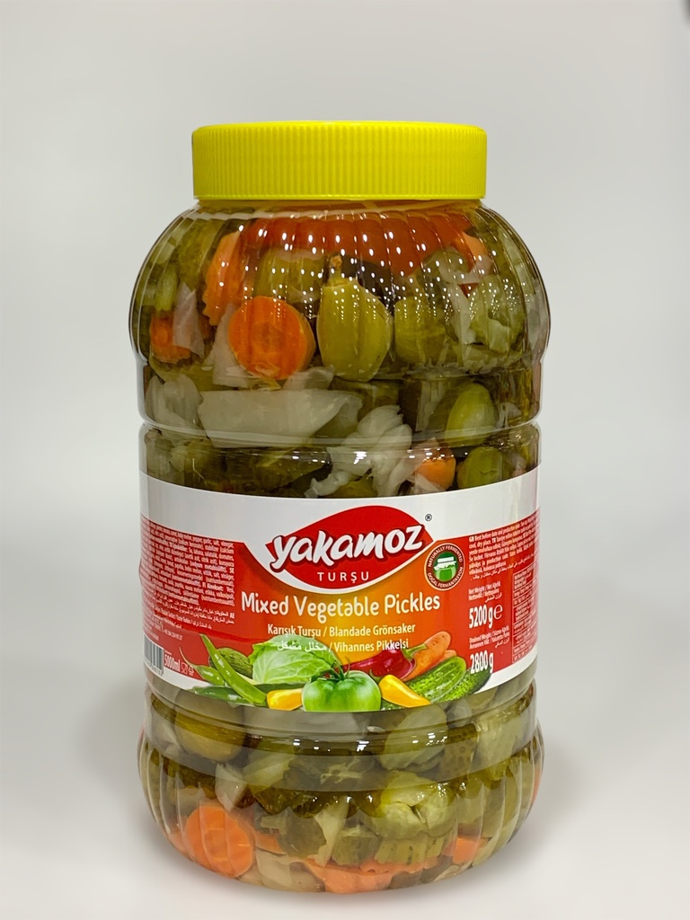 Yakamoz Mixed Vegetable Pickles 5200g