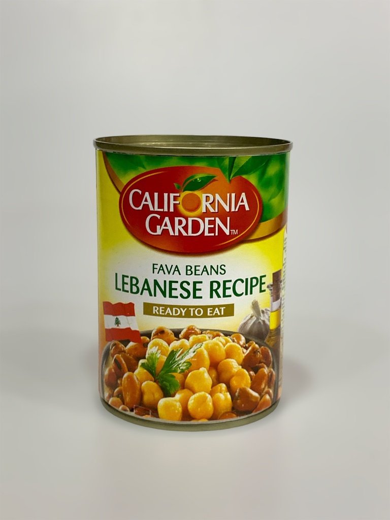 California Garden Fava Beans Lebanese Recipe 400g