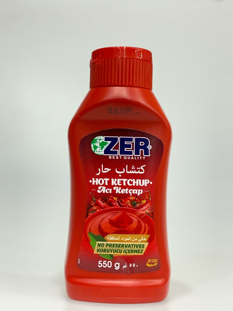 Zer Hot Ketchup 550g