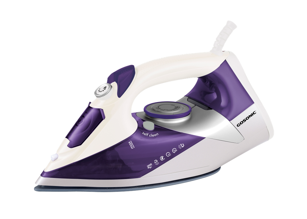 Gosonic steam iron Ceramic Soleplate GSI-298