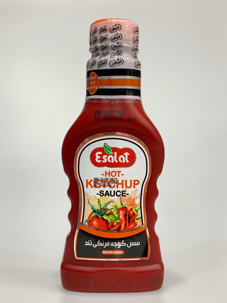 Esalat Hot Ketchup Sauce 480g