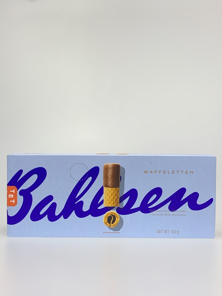 The Bahlsen Family Waffeletten Milk Chocolate 100g