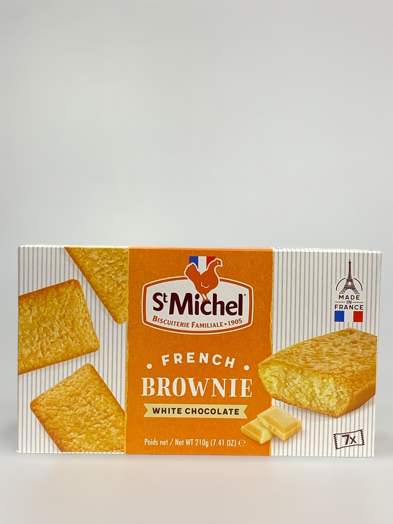 St Michel French Brownie White Chocolate 210g