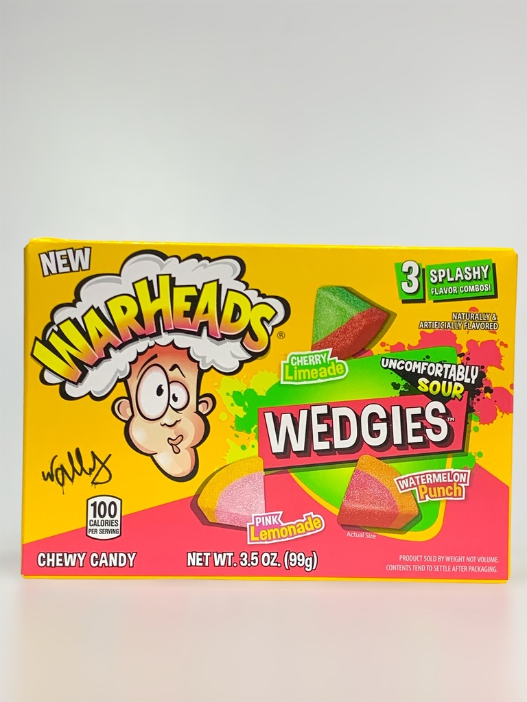 Warheads Wedgies Chewy Candy 99g