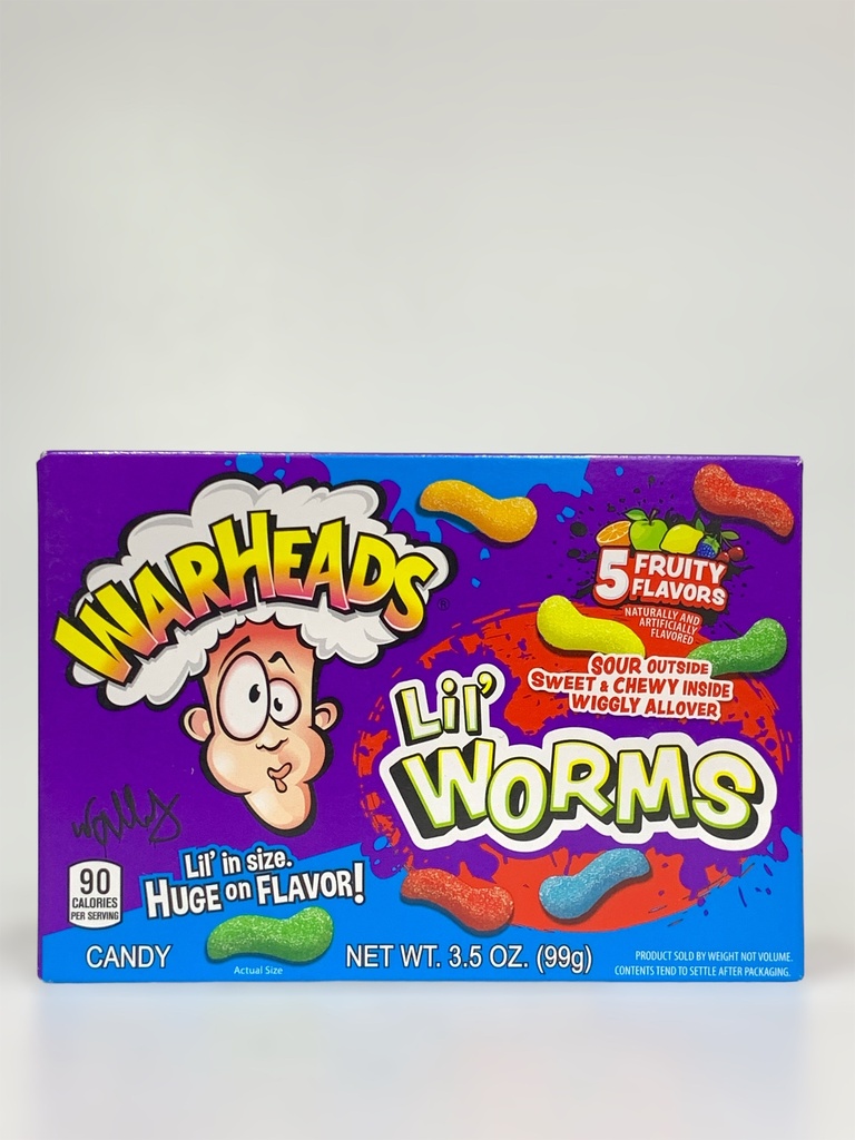 Warheads Lil Worms Candy 99g