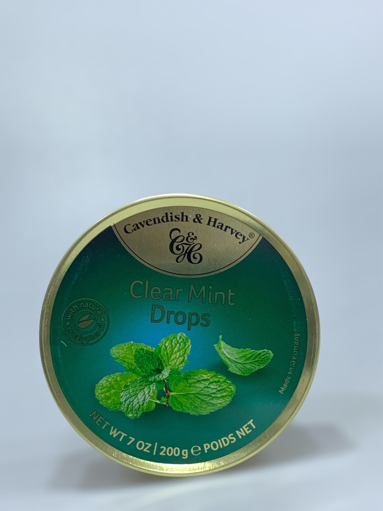 Cavendish And Harvey Clear Mint Drops 200g