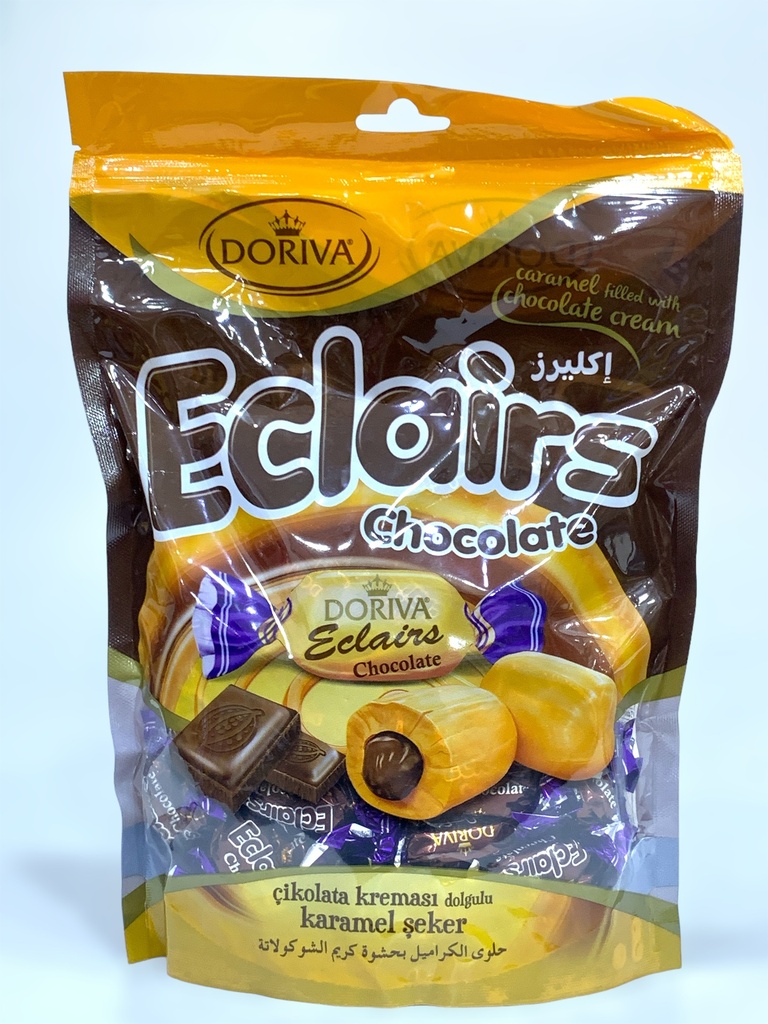 Doriva Eclairs Chocolate Caramel filled With Chocolate Cream 700g