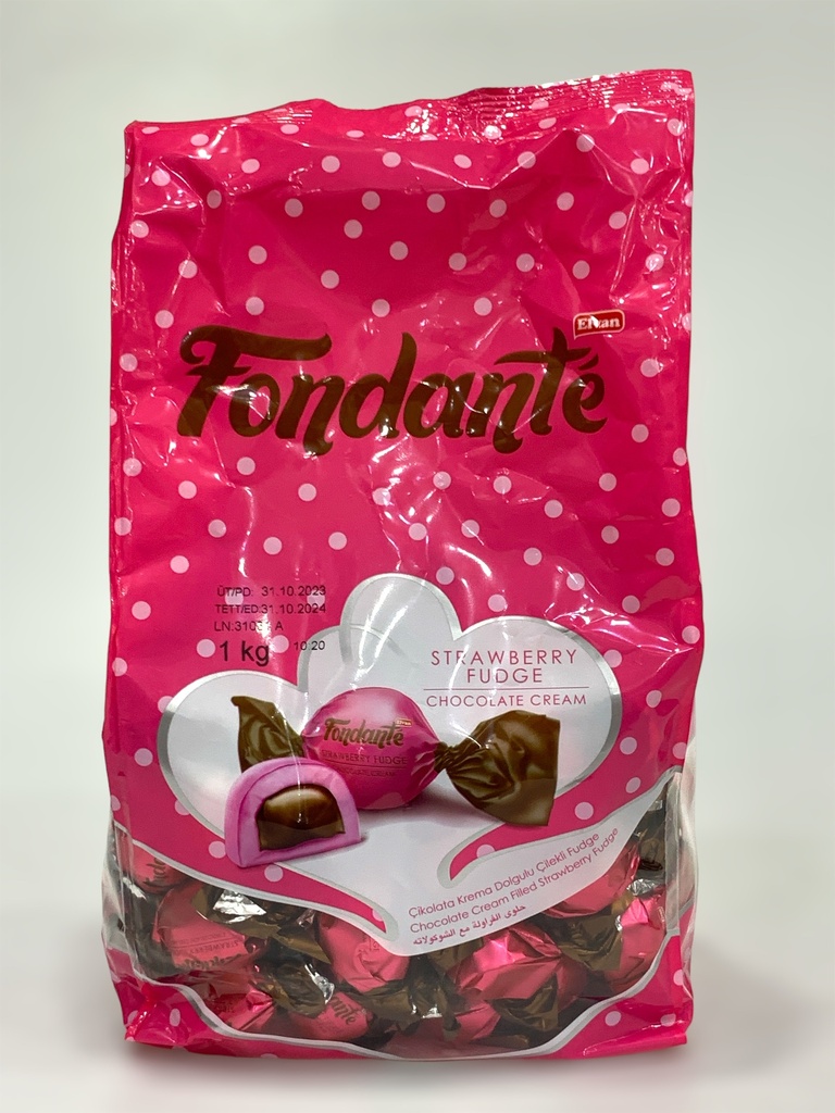 Fondante Fondant Strawberry Fudge Chocolate Cream 1Kg