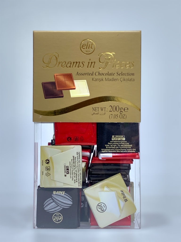 elit Dreams In Pieces Assorted Chocolate Selection 200g