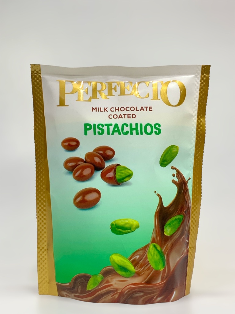 Perfecto Milk Chocolate Coated Pistachios 50g