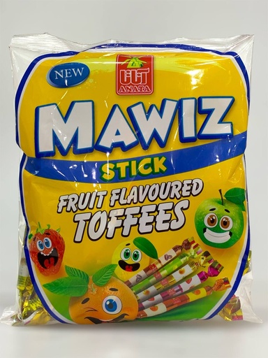 Anata Mawiz Stick Fruit Flavoured Toffees 200g