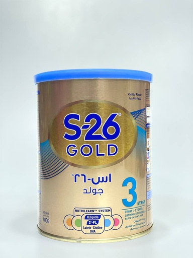 S-26 Gold 3 Milk Powder 400g