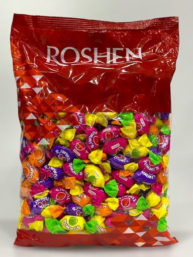 Roshen Yummis Fruit Flavored chewy Candies 1kg