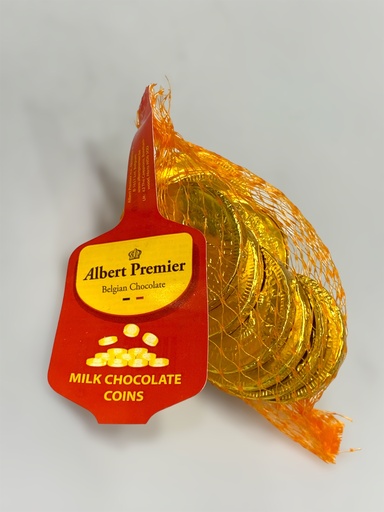 Albert Premier Milk Chocolate Coins 50g