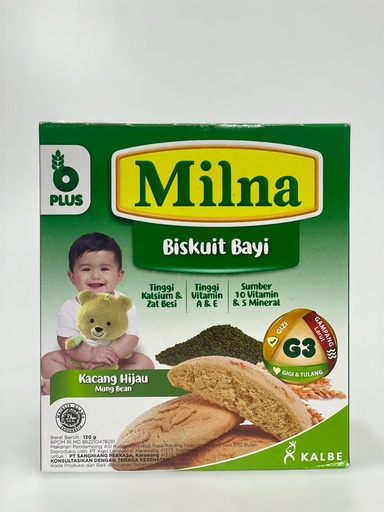 Milna Baby Biscuit From 6 Month 130g